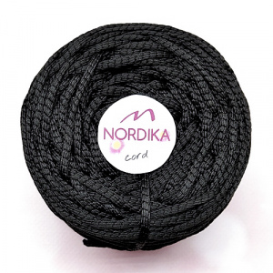 Шнур ПЕФ Nordika Cord Soft 4 мм чорний 4-01