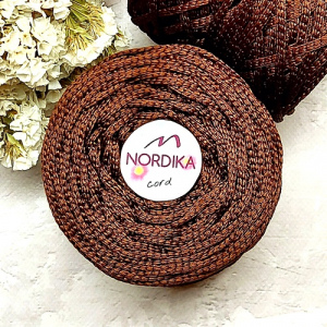 Шнур ПЕФ Nordika Cord Soft 4 мм шоколад 4-06