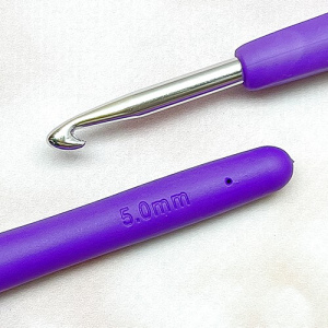 Гачок з гумовою ручкою 5 мм