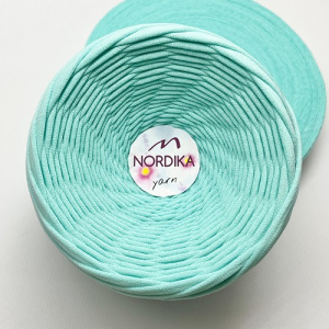 Трикотажна пряжа Nordika Yarn 7-9 мм ментол 79-056